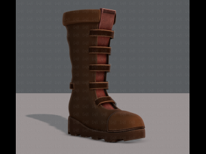 shoes cartoonv24 Model 3D