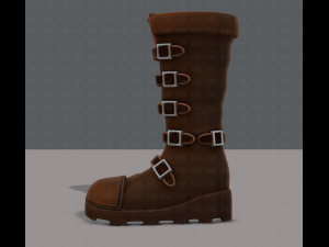 shoes cartoonv24 Model 3D