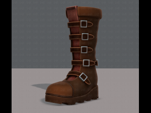 shoes cartoonv24 Model 3D