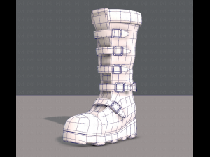 shoes cartoonv24 Model 3D