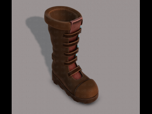 shoes cartoonv24 Model 3D