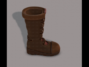 shoes cartoonv24 Model 3D