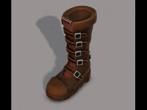 shoes cartoonv24 Model 3D