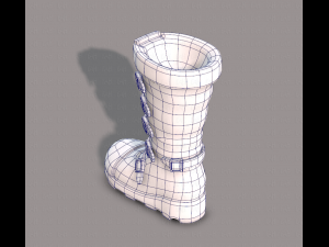 shoes cartoonv24 Model 3D