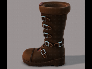 shoes cartoonv24 Model 3D