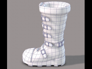 shoes cartoonv24 Model 3D