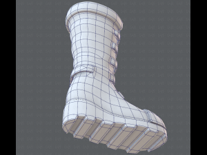shoes cartoonv24 Model 3D