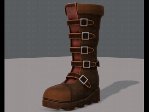 shoes cartoonv24 Model 3D
