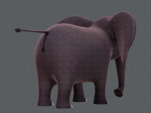 elephant v01 3D Model