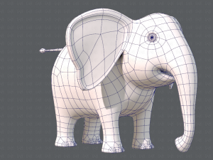 elephant v01 3D Model