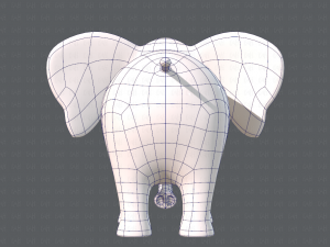 elephant v01 3D Model