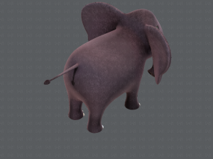 elephant v01 3D Model