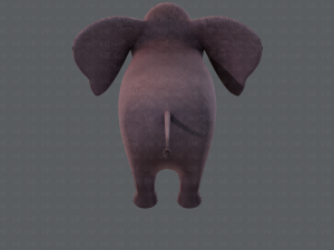 elephant v01 3D Model