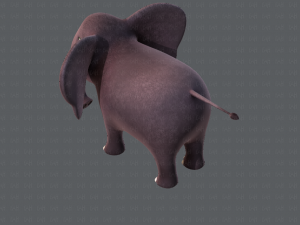 elephant v01 3D Model