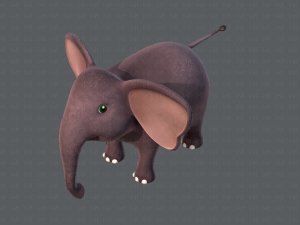 elephant v01 3D Model