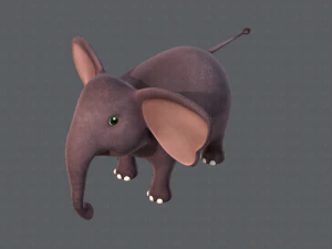 elephant v01 3D Model