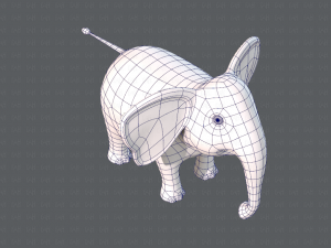 elephant v01 3D Model