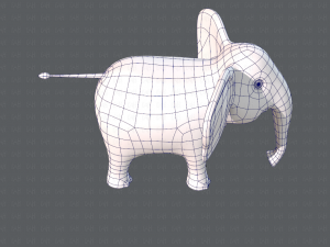 elephant v01 3D Model