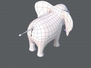 elephant v01 3D Model