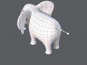 elephant v01 3D Model
