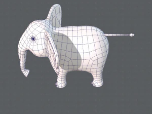 elephant v01 3D Model