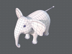 elephant v01 3D Model