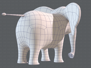 elephant v01 3D Model