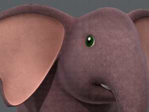 elephant v01 3D Model