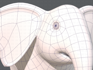 elephant v01 3D Model