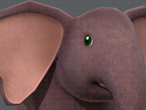 elephant v01 3D Model