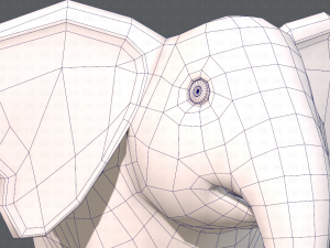 elephant v01 3D Model