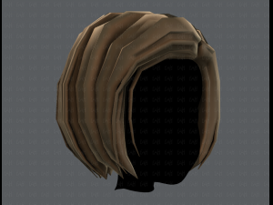 3d hair style for girl v48 3D Модель