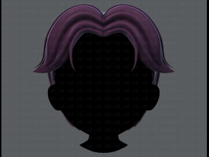 3d hair style for boy v41 3D Model