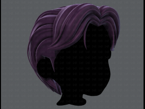 3d hair style for boy v41 3D Model