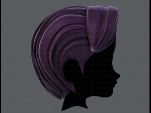 3d hair style for boy v41 3D Model