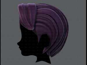 3d hair style for boy v41 3D Model