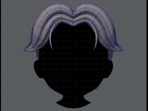 3d hair style for boy v41 3D Model