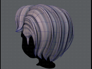 3d hair style for boy v41 3D Model