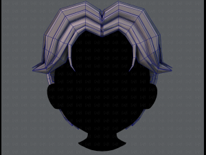 3d hair style for boy v41 3D Model
