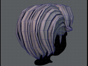 3d hair style for boy v41 3D Model