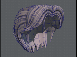 3d hair style for boy v41 3D Model