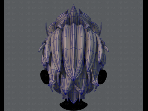 3d hair style for boy v42 3D Model
