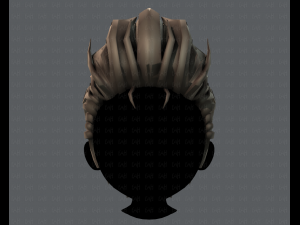 3d hair style for boy v42 3D Model