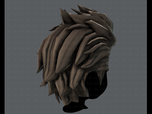 3d hair style for boy v42 3D Model