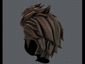 3d hair style for boy v42 3D Model