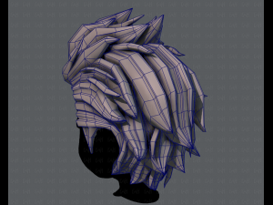 3d hair style for boy v42 3D Model