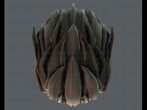 3d hair style for boy v42 3D Model