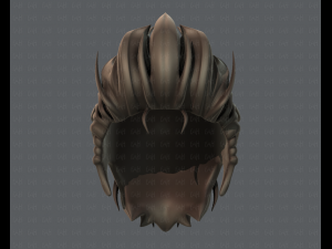 3d hair style for boy v42 3D Model