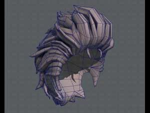 3d hair style for boy v42 3D Model