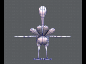 ostrich v01 3D 模型